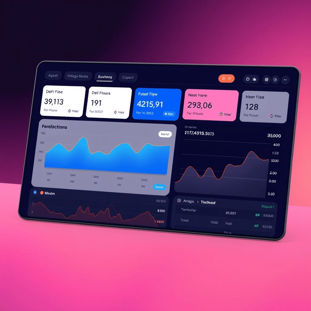 AI-powered analytics enhancing DeFi platforms.
