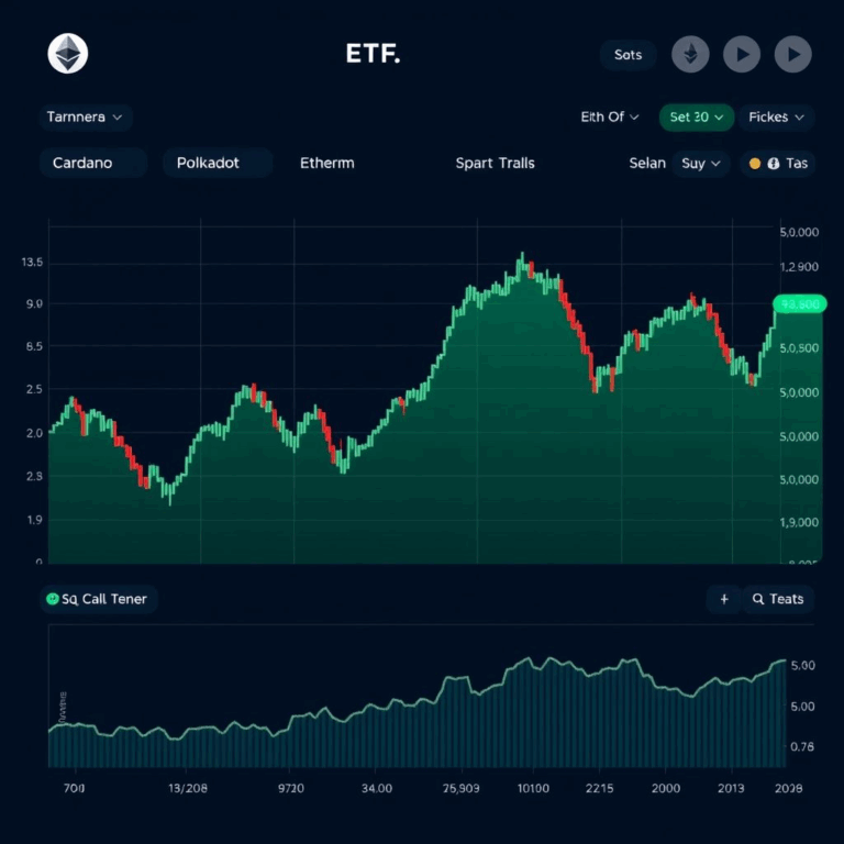 crypto ETF expansion dashboard with altcoins