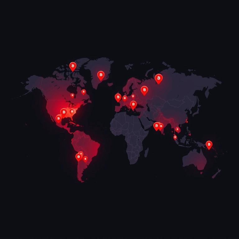 Crypto liquidations graphic showing $1B loss.