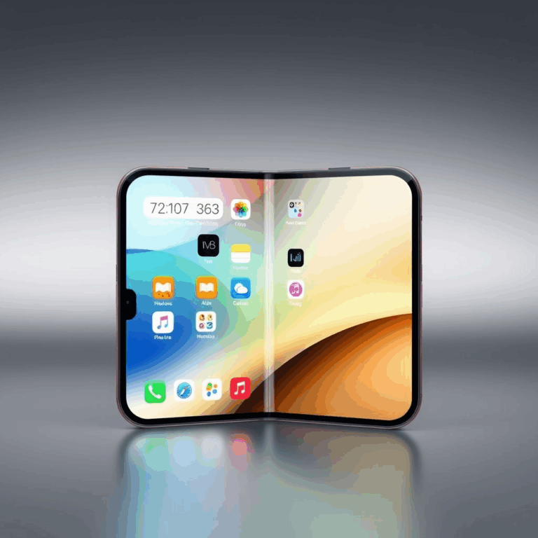 foldable iPhone rumors concept device