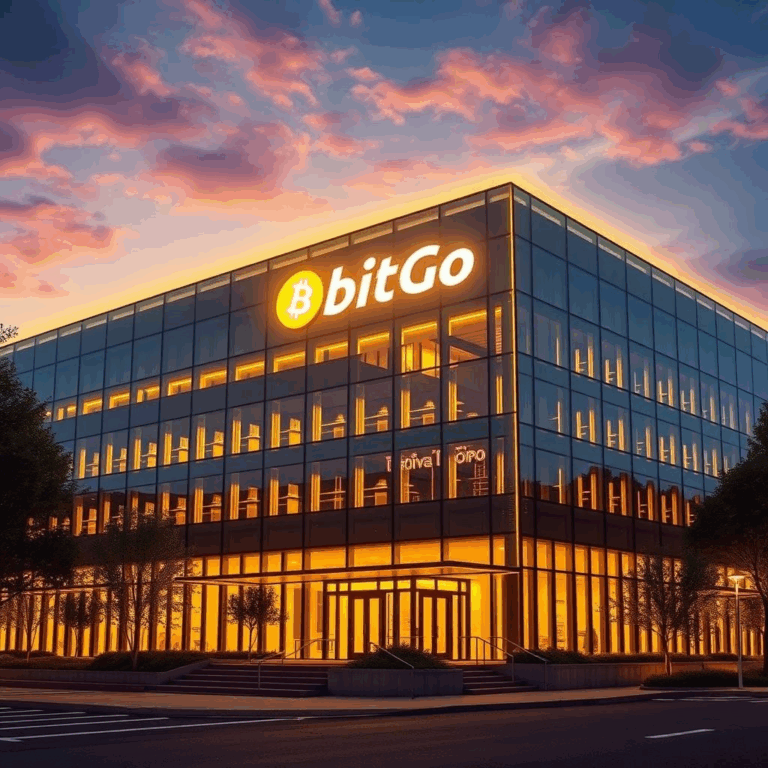 BitGo IPO filing concept with company building and prospectus