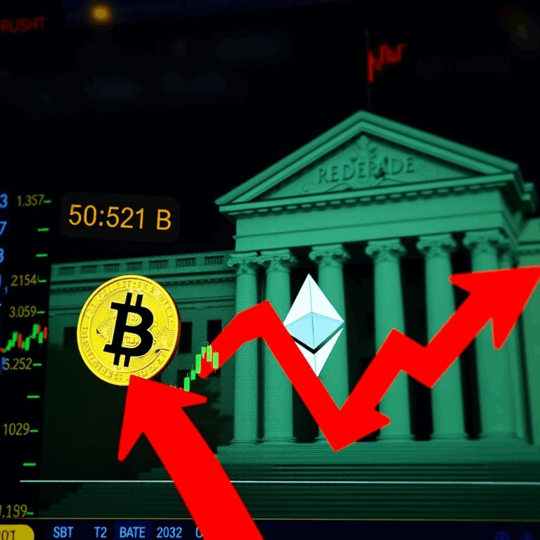 Bitcoin Ethereum price crash due to Federal Reserve policy news