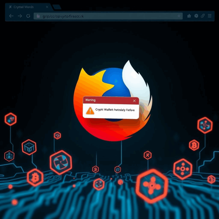 Firefox browser alert over crypto wallet theft by extensions—Firefox crypto extensions scam