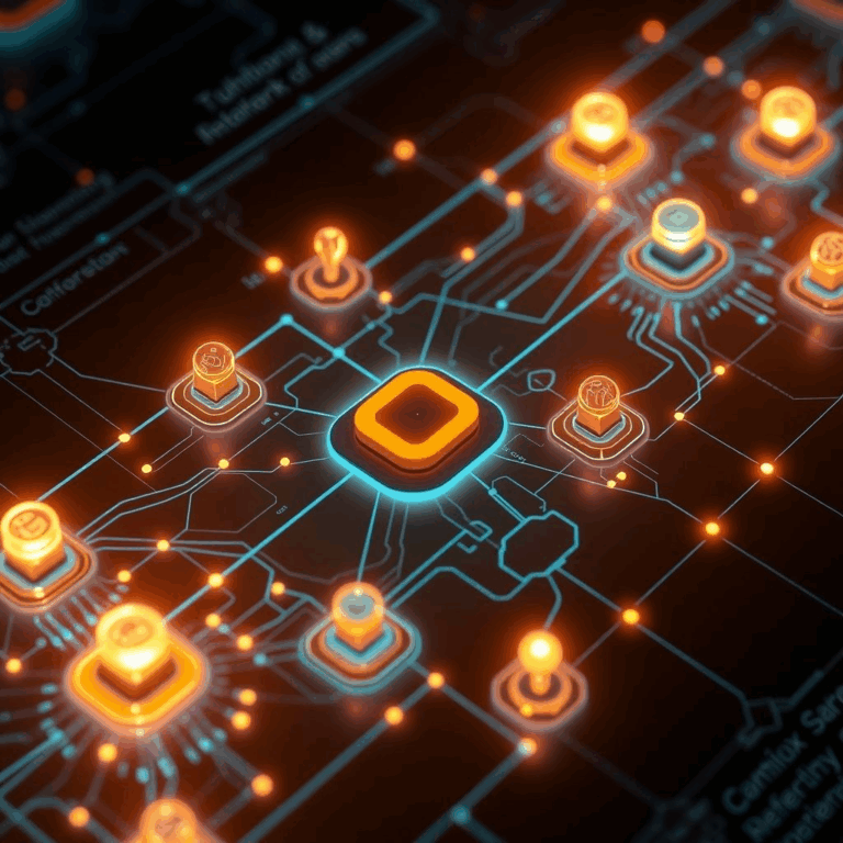 Nebulock threat‑hunter AI agents scanning enterprise network for security threats