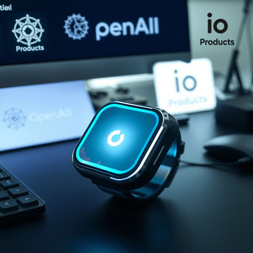 “OpenAI io Products deal: concept of AI-powered wearable designed by Jony Ive”