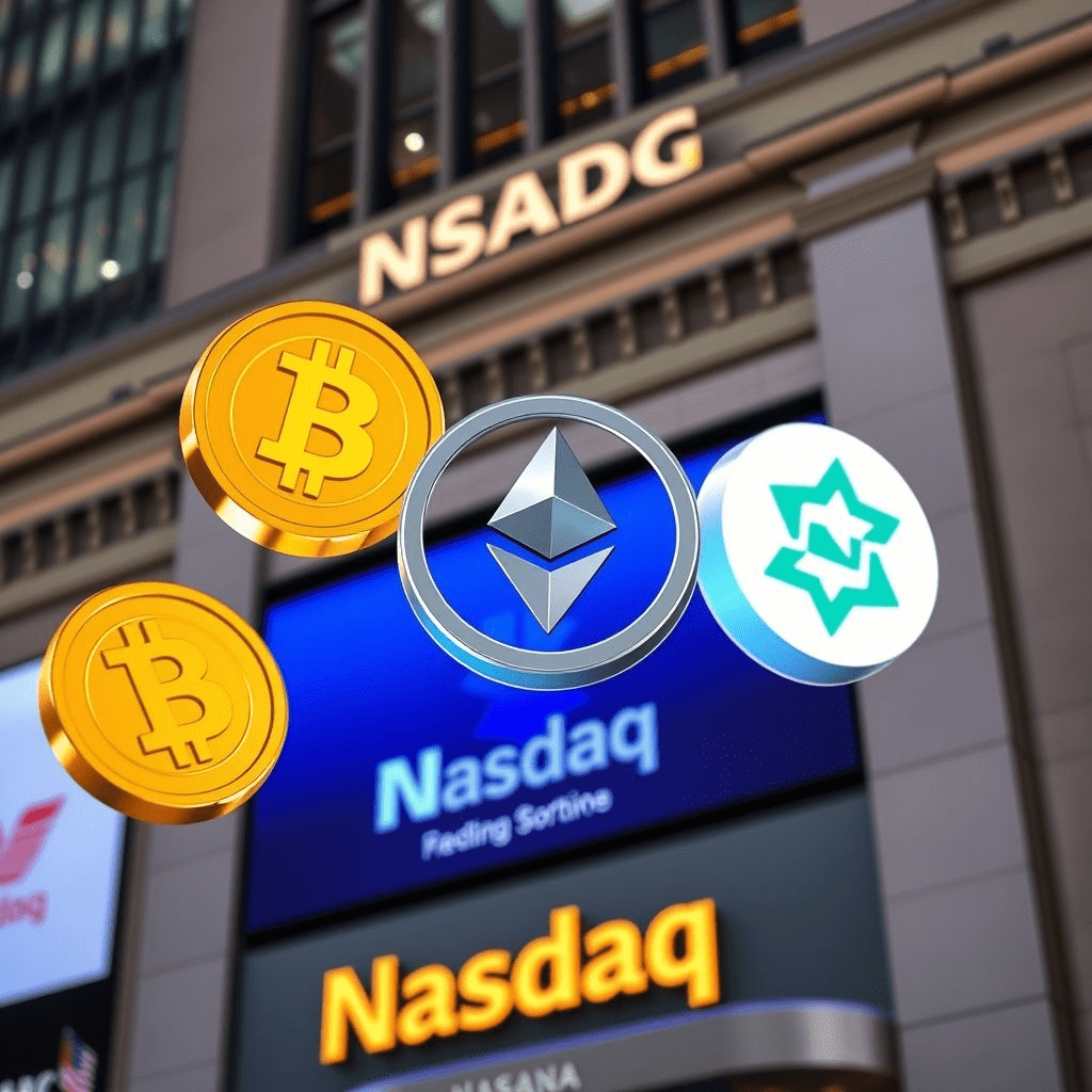 ReserveOne SPAC listing banner featuring Bitcoin, Ethereum and Solana icons