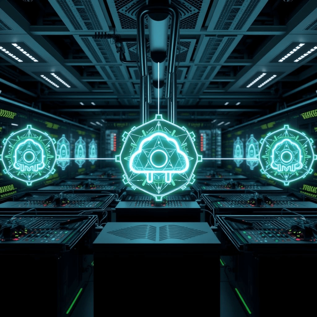 Secure AI infrastructure powering private cloud GenAI solutions inside an enterprise data center