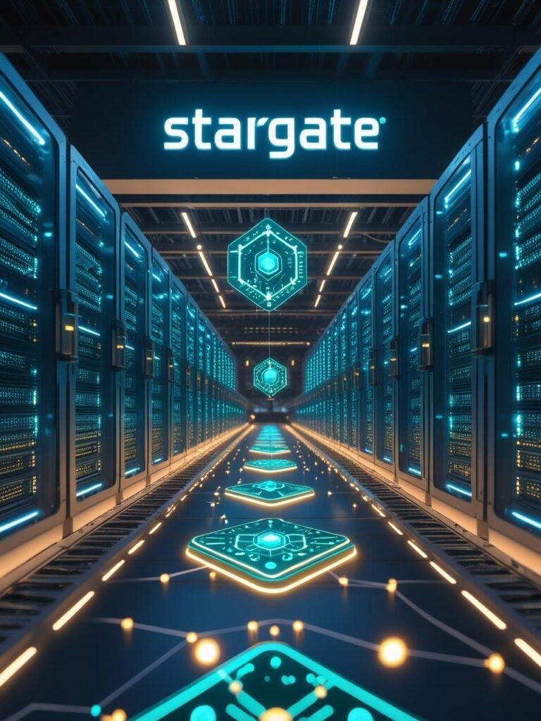 Stargate data center powering millions of AI chips