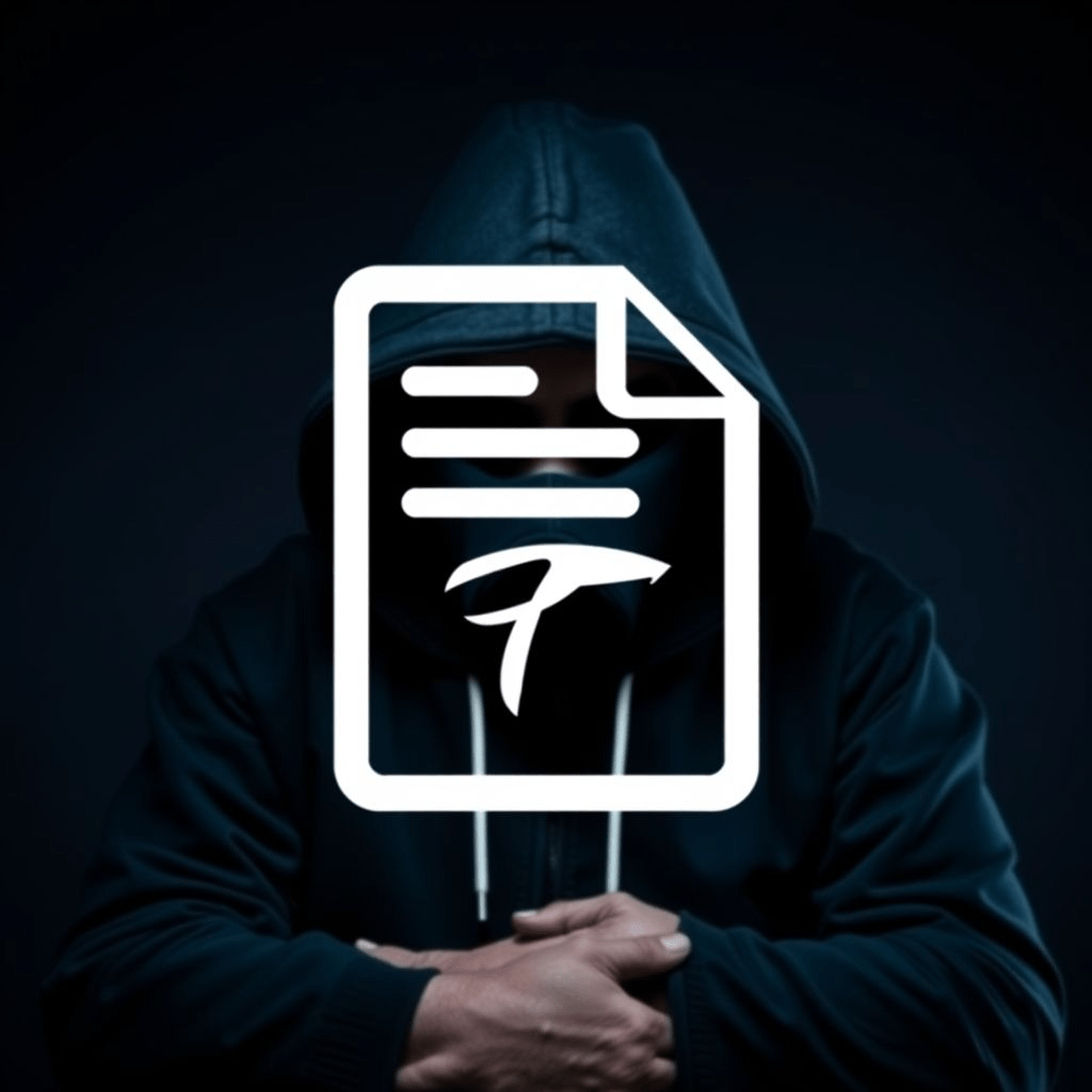 Telefónica data breach leak files with hacker silhouette