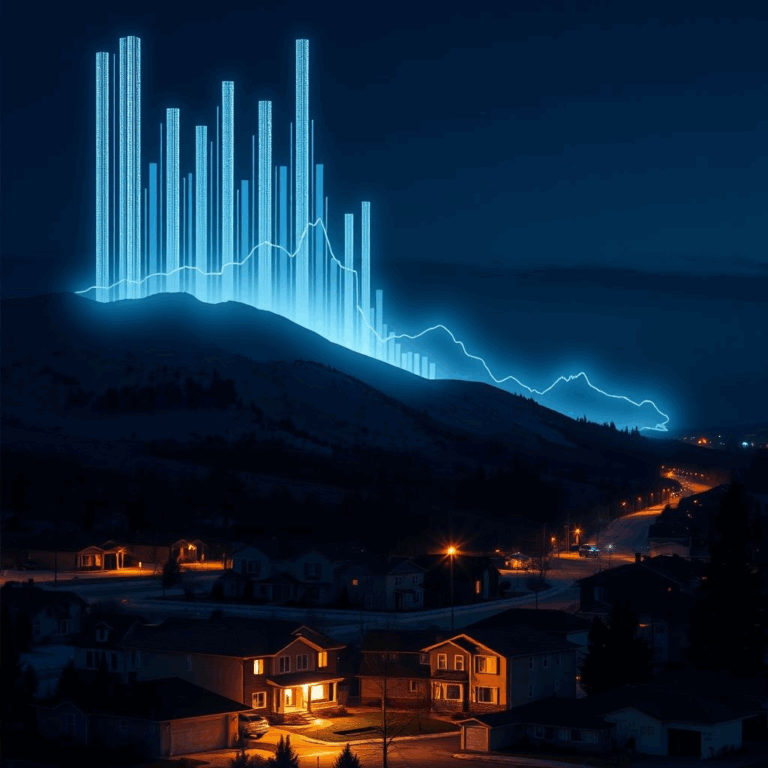 AI data center power consumption dwarfs local residential power in Wyoming