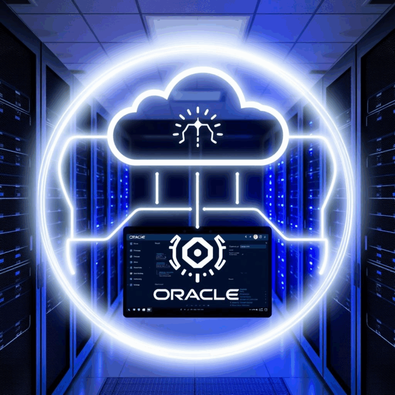 “Oracle Google Gemini partnership visual—Gemini model feeding insights into Oracle Cloud apps.”