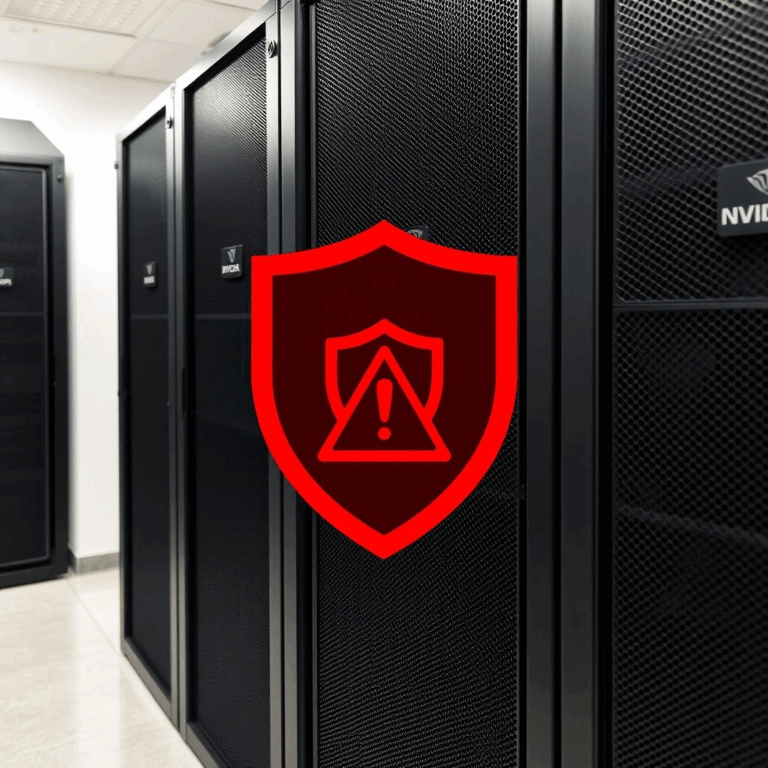 Nvidia Triton vulnerability shield warning over server racks