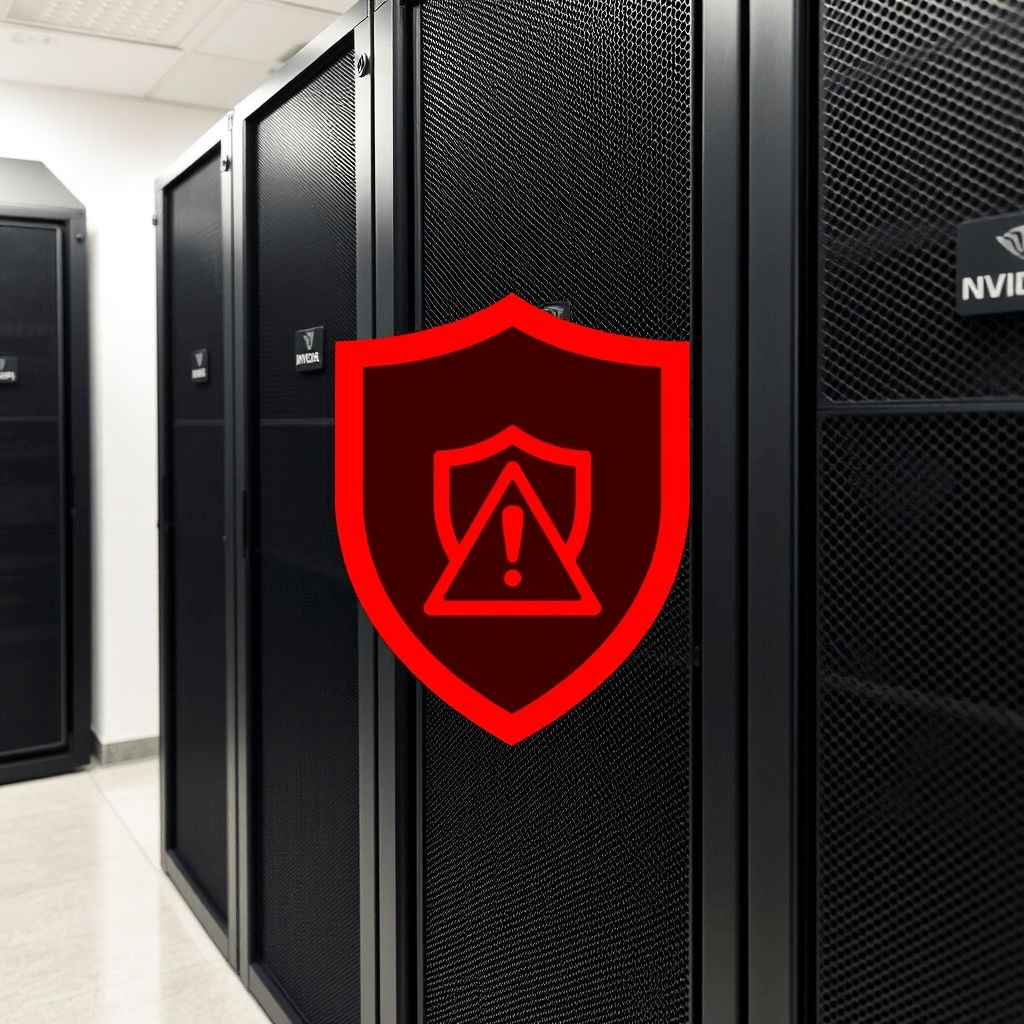 Nvidia Triton vulnerability shield warning over server racks