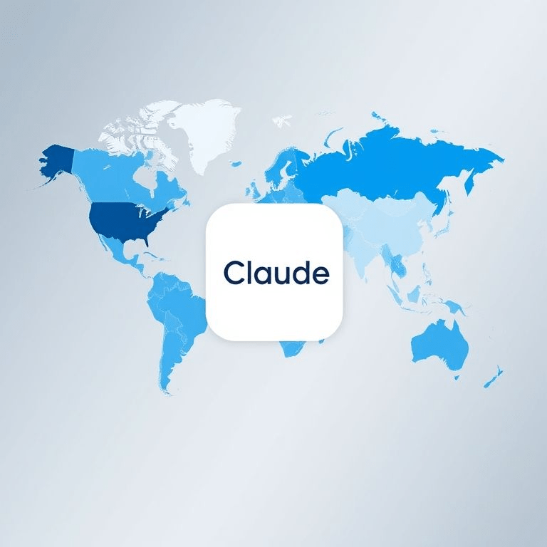 Anthropic Economic Index showing global AI adoption, with Claude and Xcode overlays.