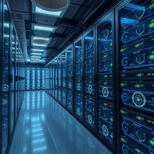 DeepSeek R1 AI model training with Nvidia H800 GPUs in a Chinese data center