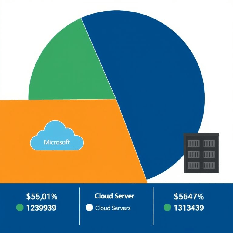 Chart showing OpenAI revenue sharing dropping to 8% for Microsoft and partners, OpenAI retaining larger share