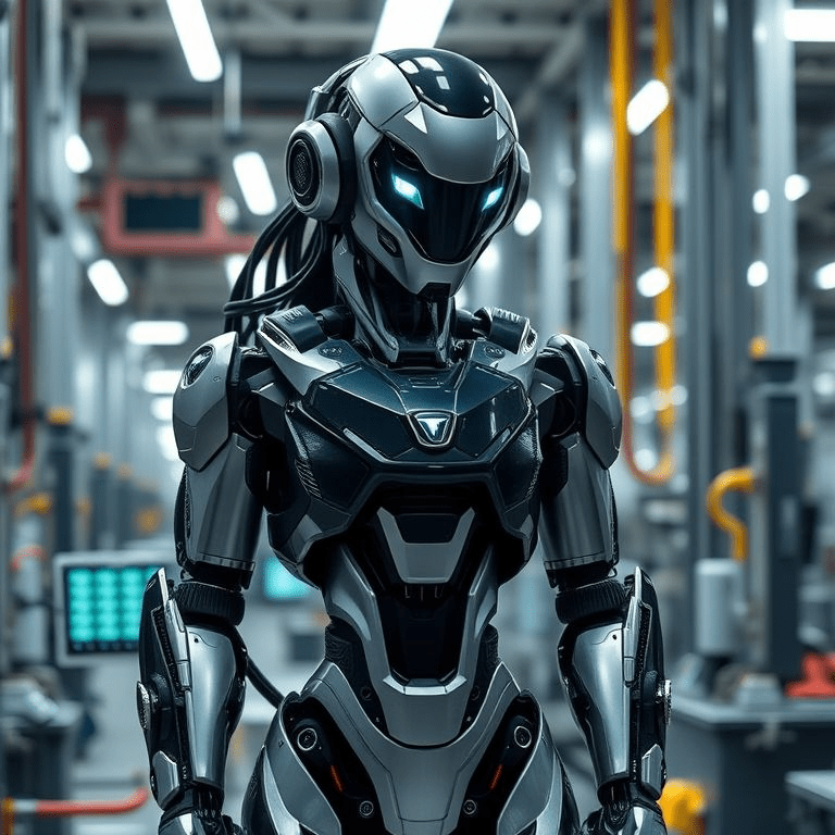 Tesla Optimus Gen 3 robot reveal showcasing humanoid AI in a factory setting