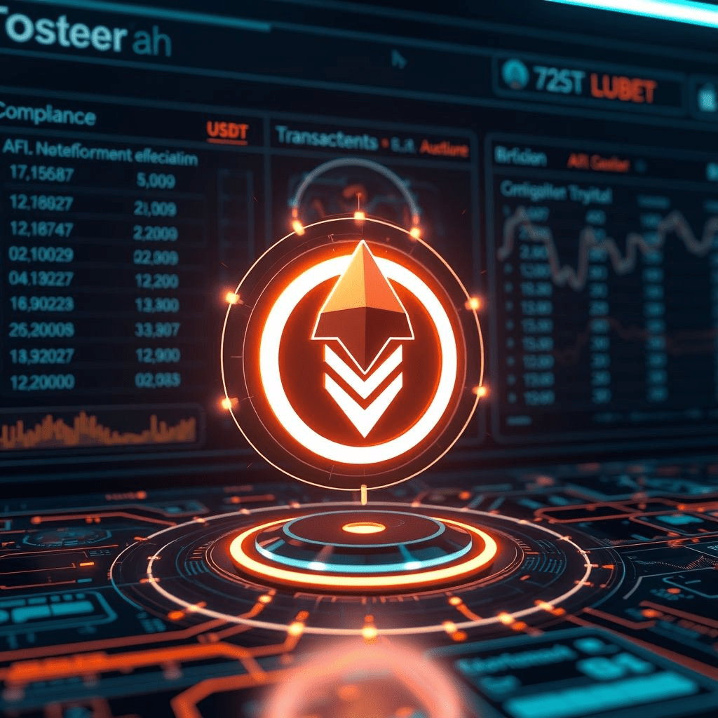 “Tether AI compliance tool monitoring USDT blockchain transactions”