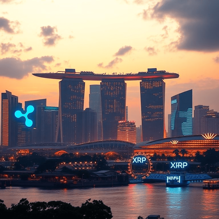 “XRP Singapore CBDC pilot showcasing Ripple’s role in digital payments innovation”